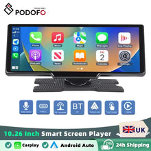 10.26" Wireless CarPlay & Android Auto Dash Display