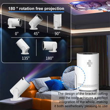 Mini Wi-Fi 6 Projector — Screen Mirroring, 17–120" Picture — product image 5