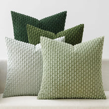 Striped Corduroy Cushion Covers — Hidden Zip, 3 Sizes