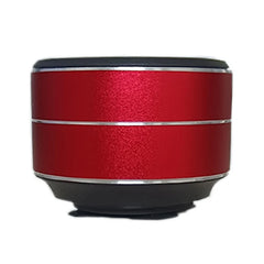 Resonance Speaker — Bone-Conduction Stick-On Sound Box — red