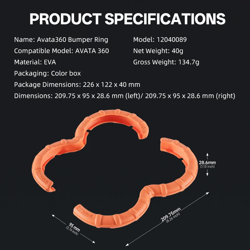 EVA Float Guard for DJI Avata 360 — Anti-Collision Ring — product image 6