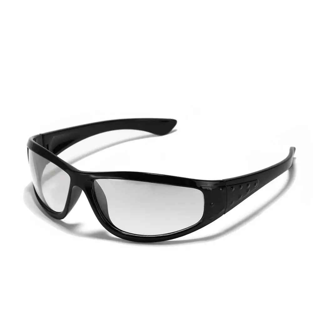 Y2K Cutout Sunglasses — Mirrored UV400 Futurist Shades — product image 12