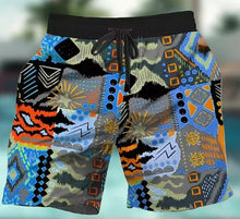 Quick-Dry Graphic Board Shorts — Mesh-Lined Swim Trunks — product image 5