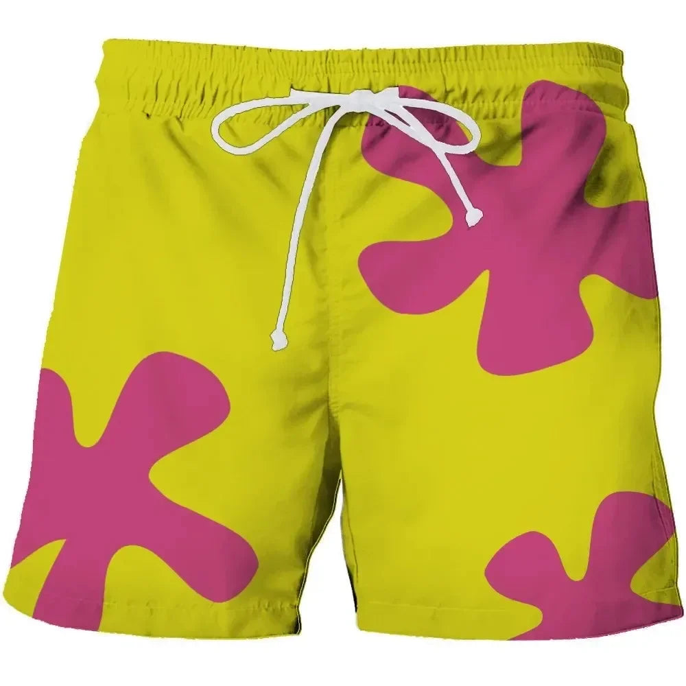 Quick-Dry Graphic Board Shorts — Mesh-Lined Swim Trunks — product image 11