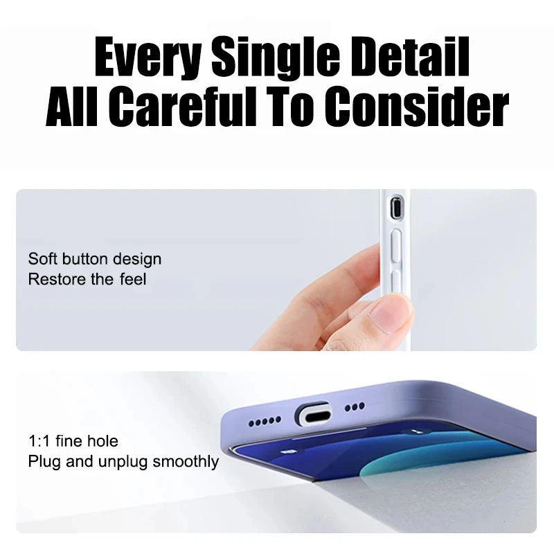Liquid Silicone iPhone Case — Shockproof Soft-Touch Cover — product image 4