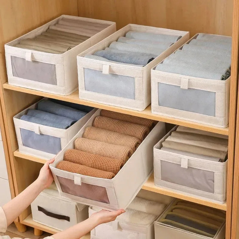 Foldable Wardrobe Storage Boxes — Oxford Drawer Organisers