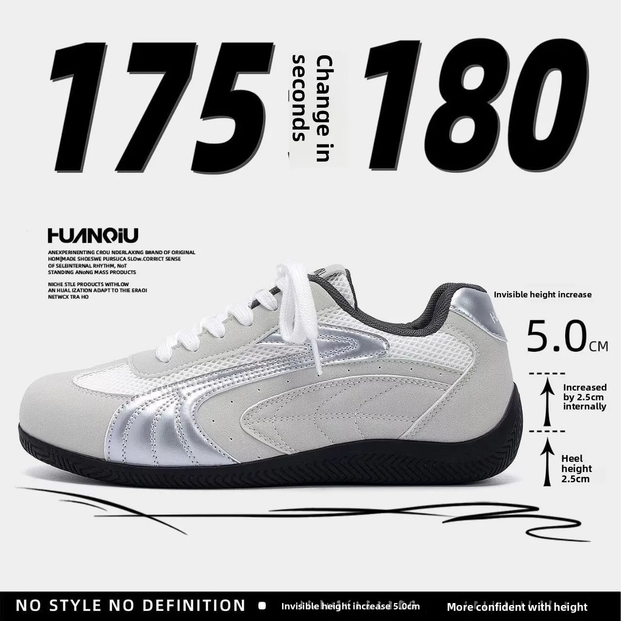 Retro Low-Top Trainers — Anti-Slip Wear-Resistant Sole — product image 2