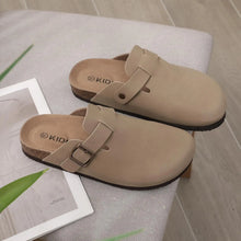 Suede Arch-Support Mules — Cork Footbed Slip-On Clogs — product image 6