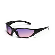 Y2K Cutout Sunglasses — Mirrored UV400 Futurist Shades