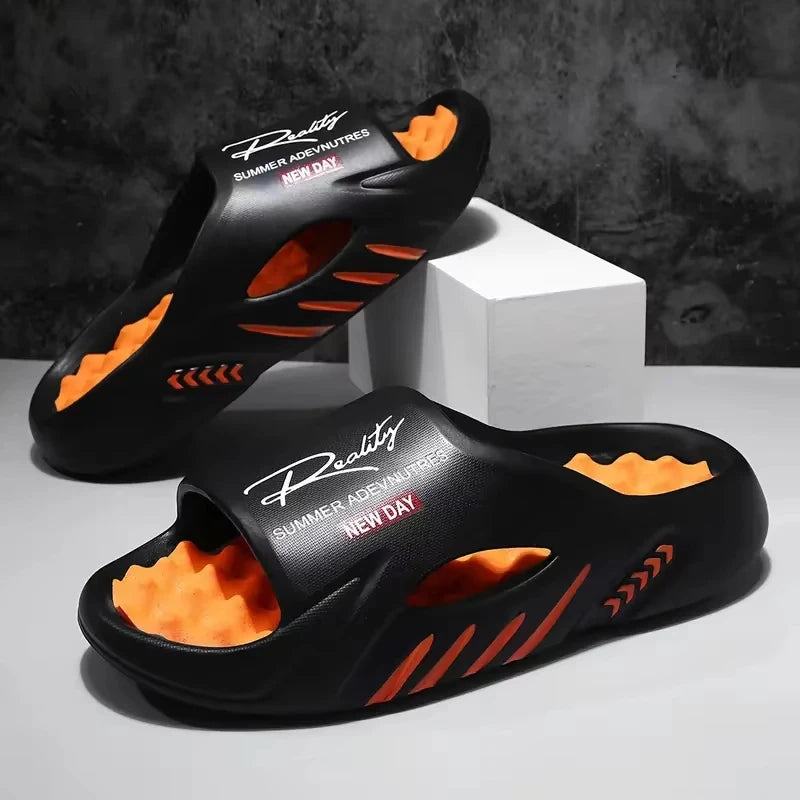 Massage Sole Slides — Textured EVA Comfort Sandals — product image 5