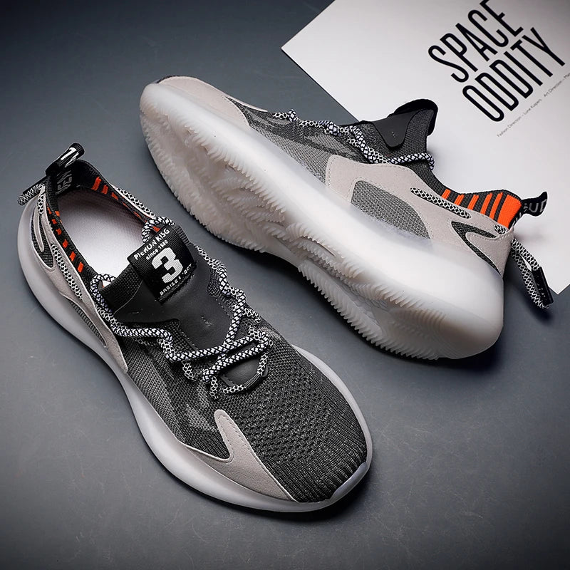 Air-Mesh Running Shoes — Lightweight Knit Trainers