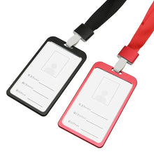 Aluminium ID Card Holder — Slim Badge Case with Lanyard — product image 2