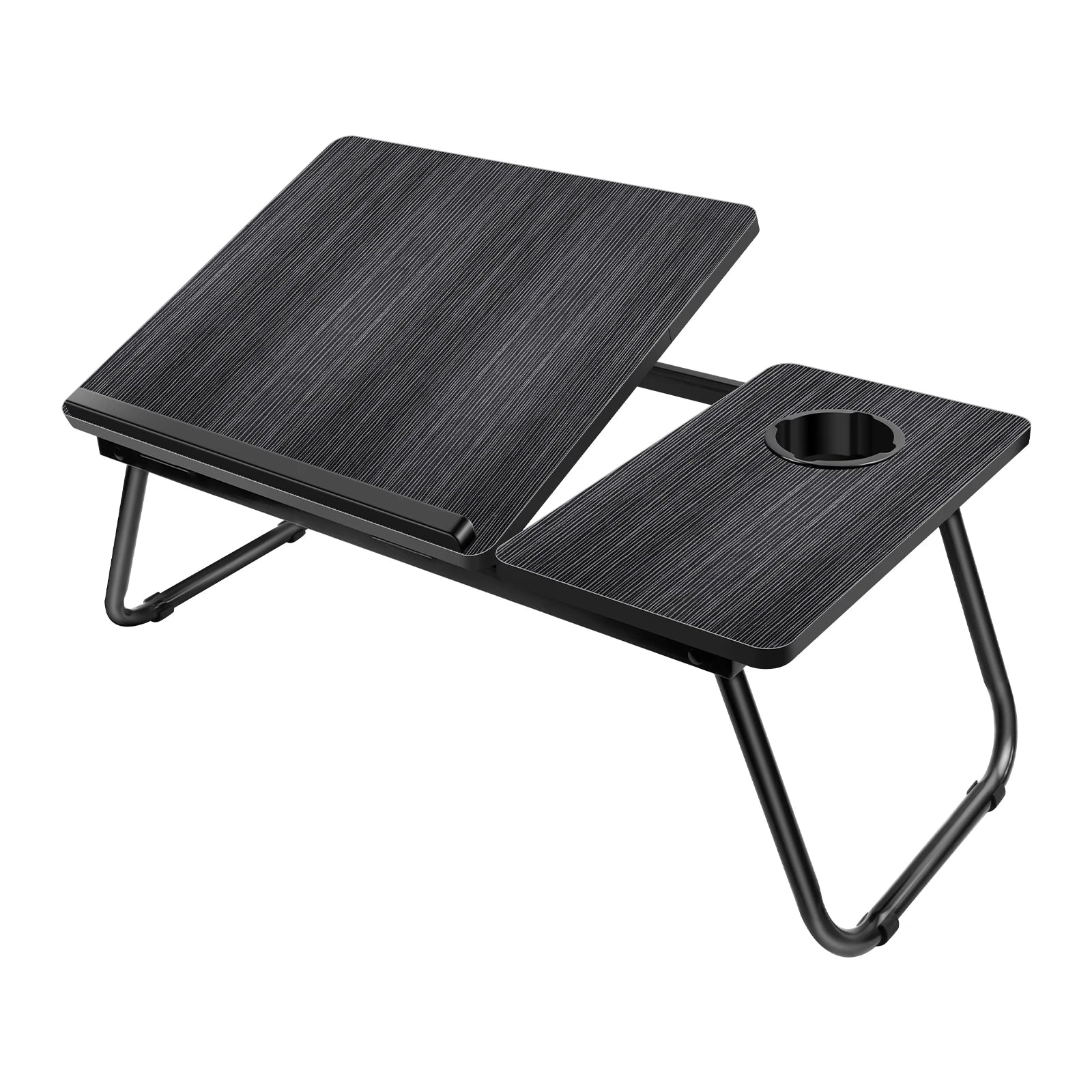 Folding Laptop Bed Tray — Lap Desk with Cup Slot — product image 7