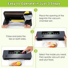 Automatic Food Vacuum Sealer — 60 kPa, 5 Modes + 10 Bags — product image 4