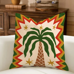 Boho Print Cushion Covers — Sun, Leopard & Palm Designs — 2603241068