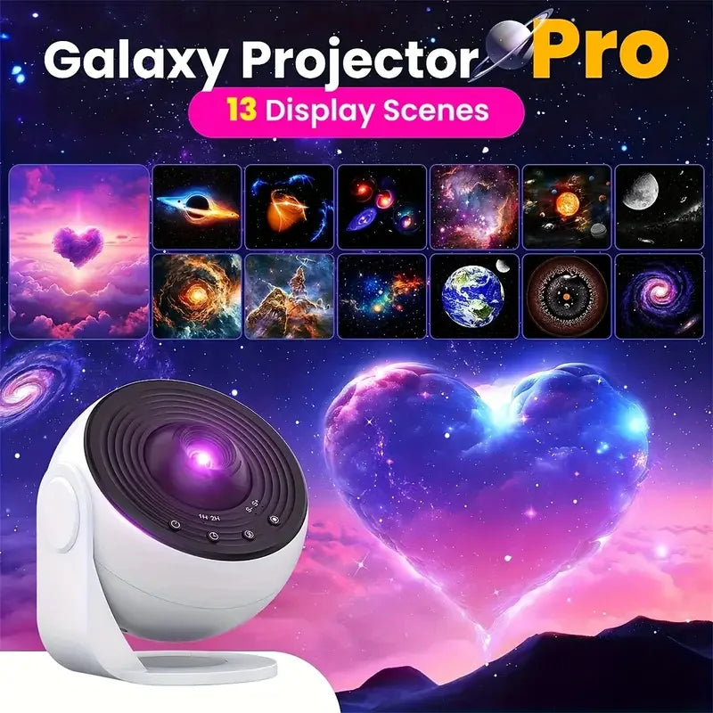 Galaxy Star Projector — 360° Rotating Planetarium Lamp — product image 3