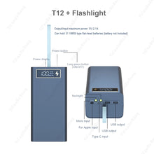 21×18650 DIY Power Bank Case — PD & Qi Wireless Shell — product image 2