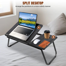 Folding Laptop Bed Tray — Lap Desk with Cup Slot — product image 2