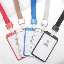 Aluminium ID Card Holder — Slim Badge Case with Lanyard — product image 5