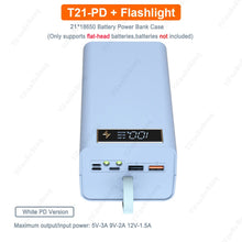 21×18650 DIY Power Bank Case — PD & Qi Wireless Shell — product image 7