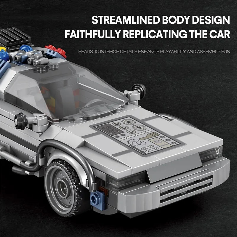 1:24 Classic Racer Brick Model Kit — 405 Pieces — product image 4