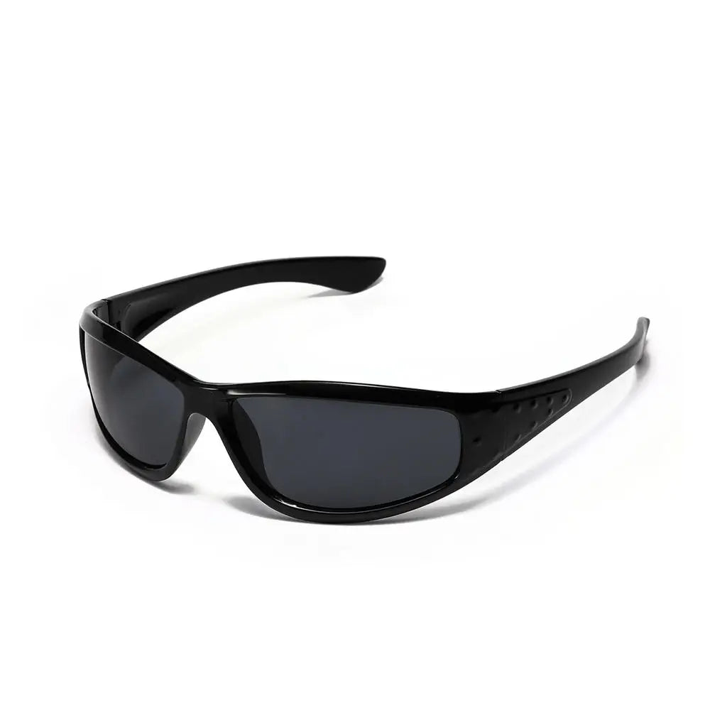 Y2K Cutout Sunglasses — Mirrored UV400 Futurist Shades — product image 6