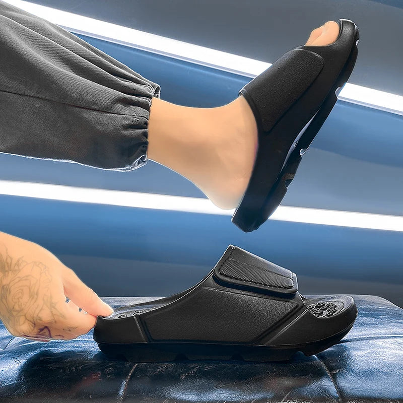 Massage Slides for Men — Soft-Sole Beach Flip-Flops — product image 3