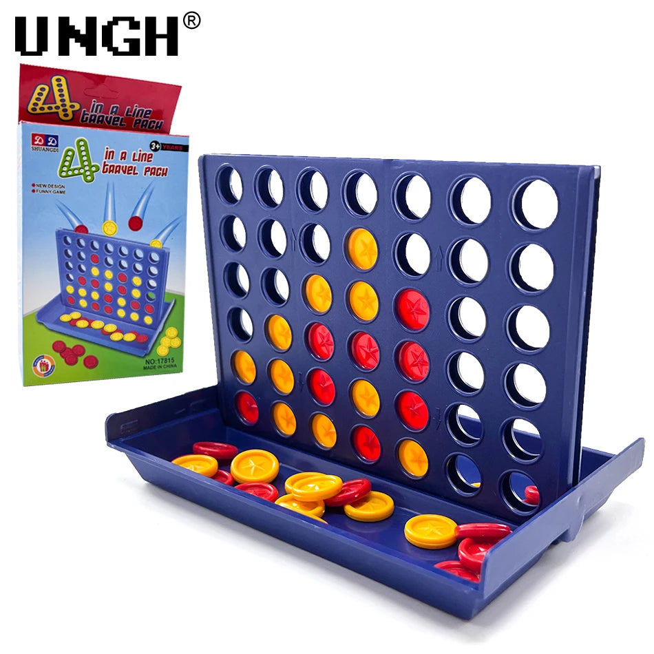 Four-in-a-Row Strategy Game — CE-Certified Family Set