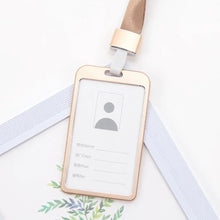 Aluminium ID Card Holder — Slim Badge Case with Lanyard — product image 8