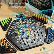 Triangle Chain Logic Puzzle — Tabletop Strategy Game