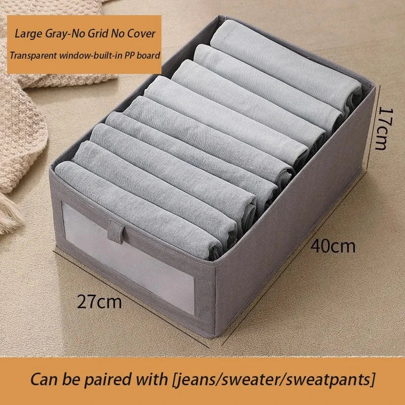 Foldable Wardrobe Storage Boxes — Oxford Drawer Organisers — product image 9