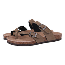 Suede Arch-Support Mules — Cork Footbed Slip-On Clogs
