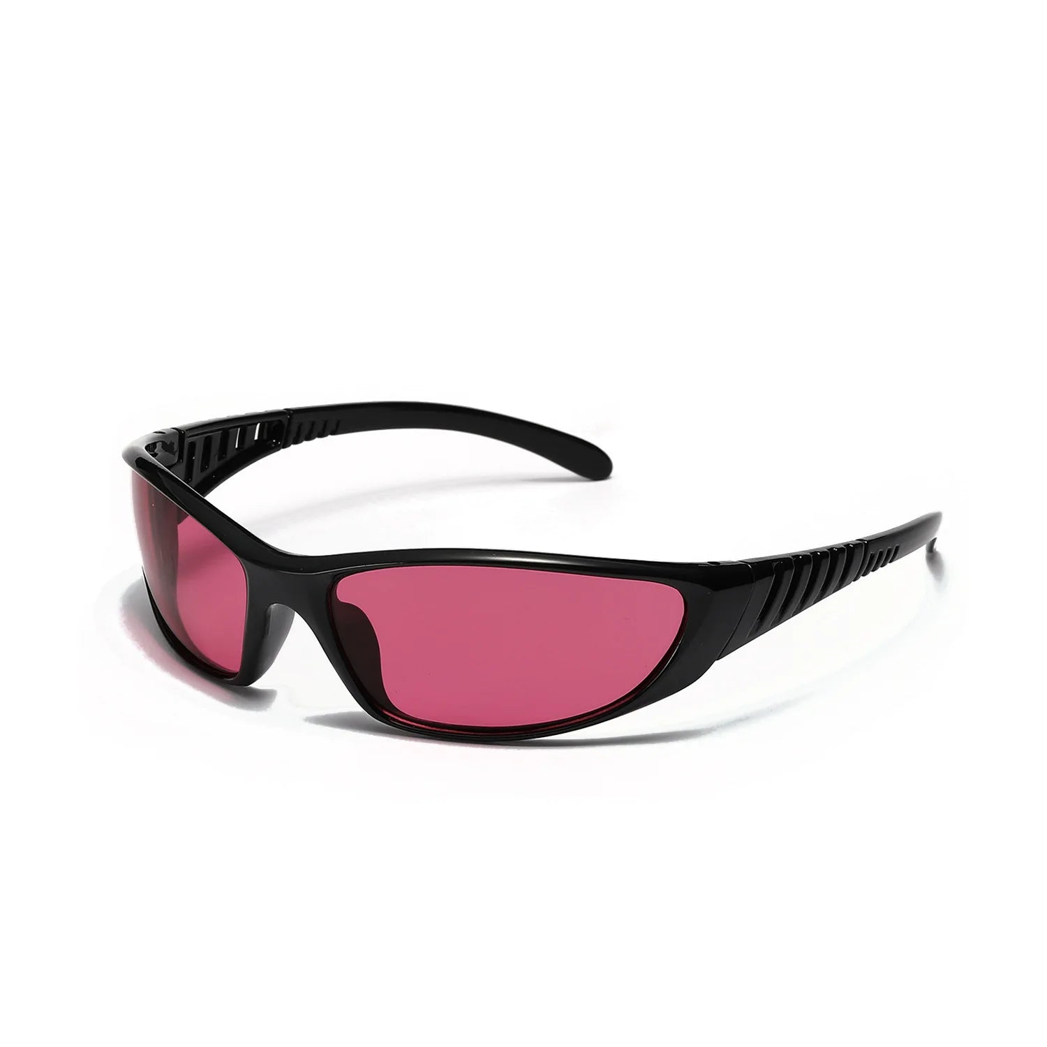Y2K Cutout Sunglasses — Mirrored UV400 Futurist Shades