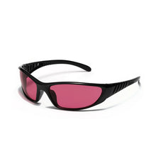 Y2K Cutout Sunglasses — Mirrored UV400 Futurist Shades