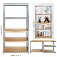5-Tier Galvanised Steel Shelving — 875 kg Boltless Rack — product image 11