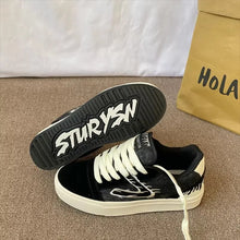 Low-Top Court Sneakers — Breathable PU Colour-Block — product image 3