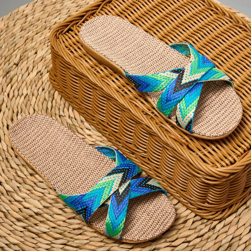 Linen House Slippers — Lightweight Breathable Home Shoes — product image 5