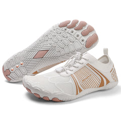 Copper Grounding Shoes — Barefoot Earthing Trainers — Pink