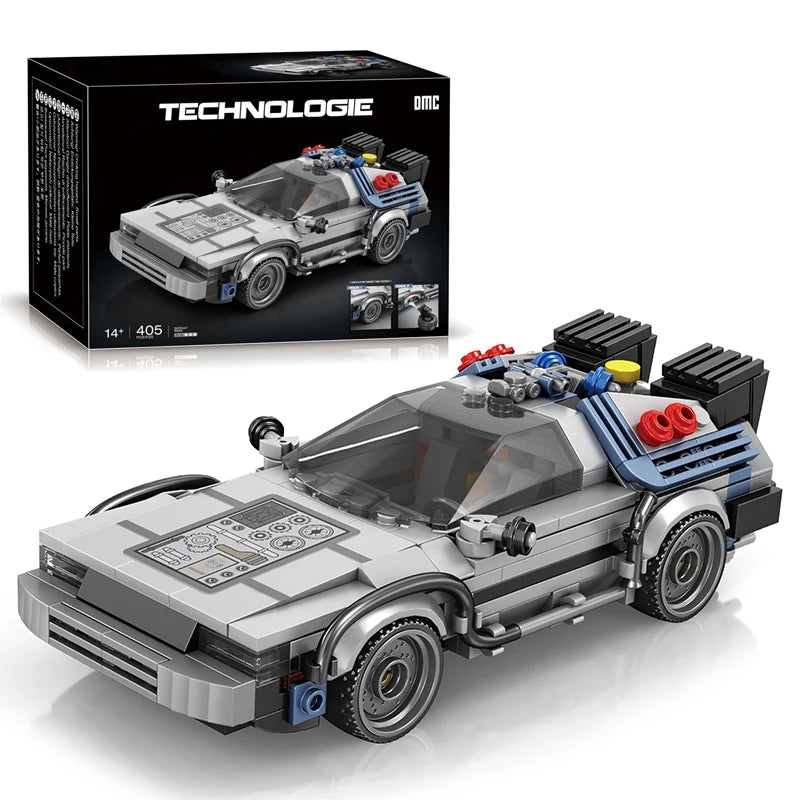 1:24 Classic Racer Brick Model Kit — 405 Pieces