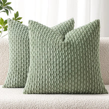 Striped Corduroy Cushion Covers — Hidden Zip, 3 Sizes — product image 11