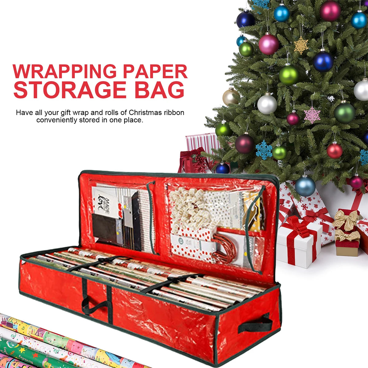 Gift Wrap Storage Bag — 40" Oxford Organiser with Handles — product image 4