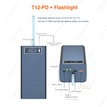 21×18650 DIY Power Bank Case — PD & Qi Wireless Shell — product image 4