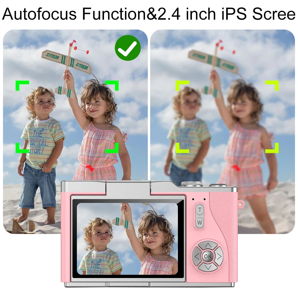 Compact Digital Camera — 1080p, 8× Zoom, 180° Flip Screen — product image 5