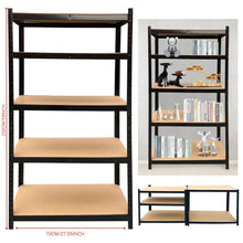 5-Tier Galvanised Steel Shelving — 875 kg Boltless Rack — product image 8