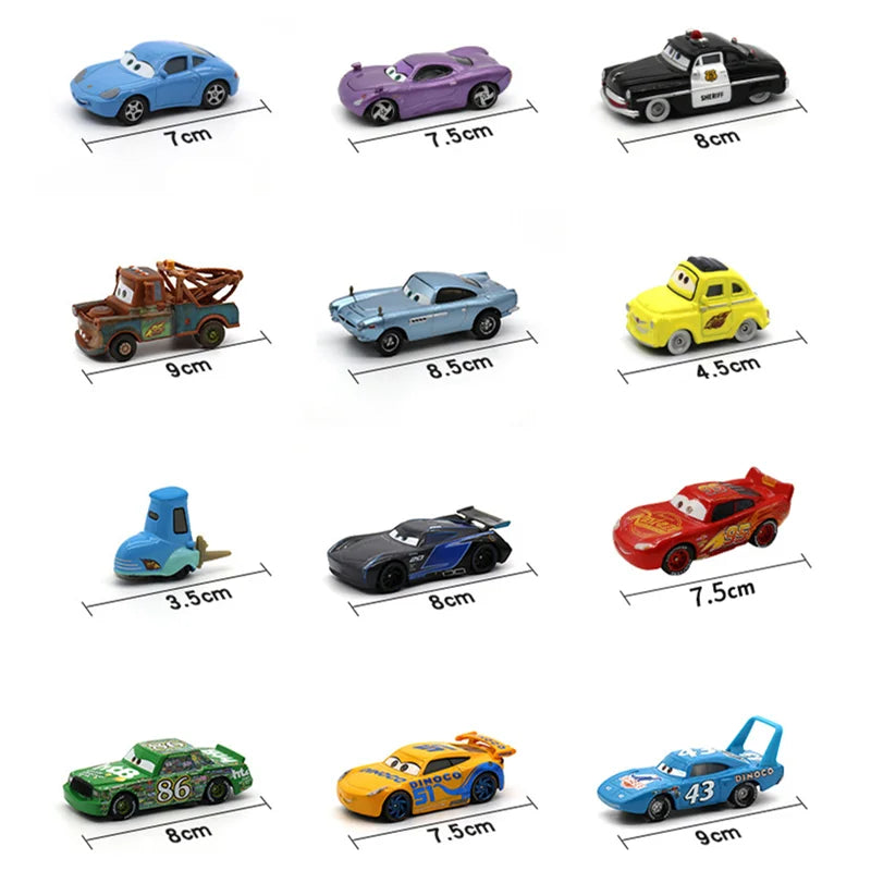 1:55 Diecast Alloy Race Car Models — Collectible Set — product image 3