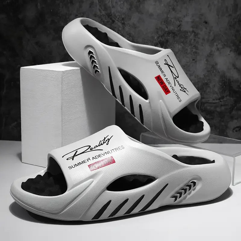 Massage Sole Slides — Textured EVA Comfort Sandals — product image 8
