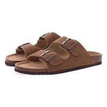 Suede Arch-Support Mules — Cork Footbed Slip-On Clogs