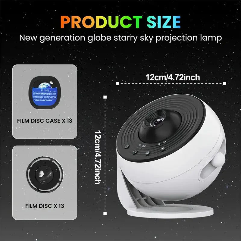 Galaxy Star Projector — 360° Rotating Planetarium Lamp — product image 2