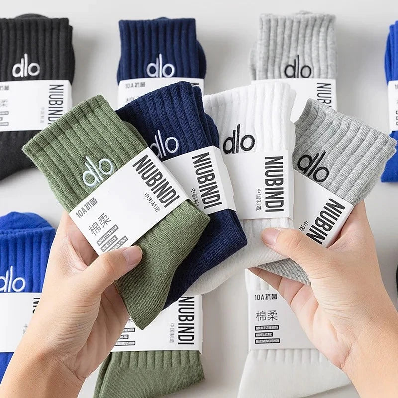 Anti-Odour Cotton Crew Socks — Cushioned Mid-Tube — product image 4