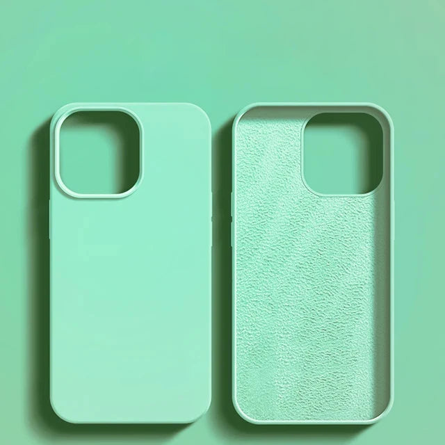 Liquid Silicone iPhone Case — Shockproof Soft-Touch Cover